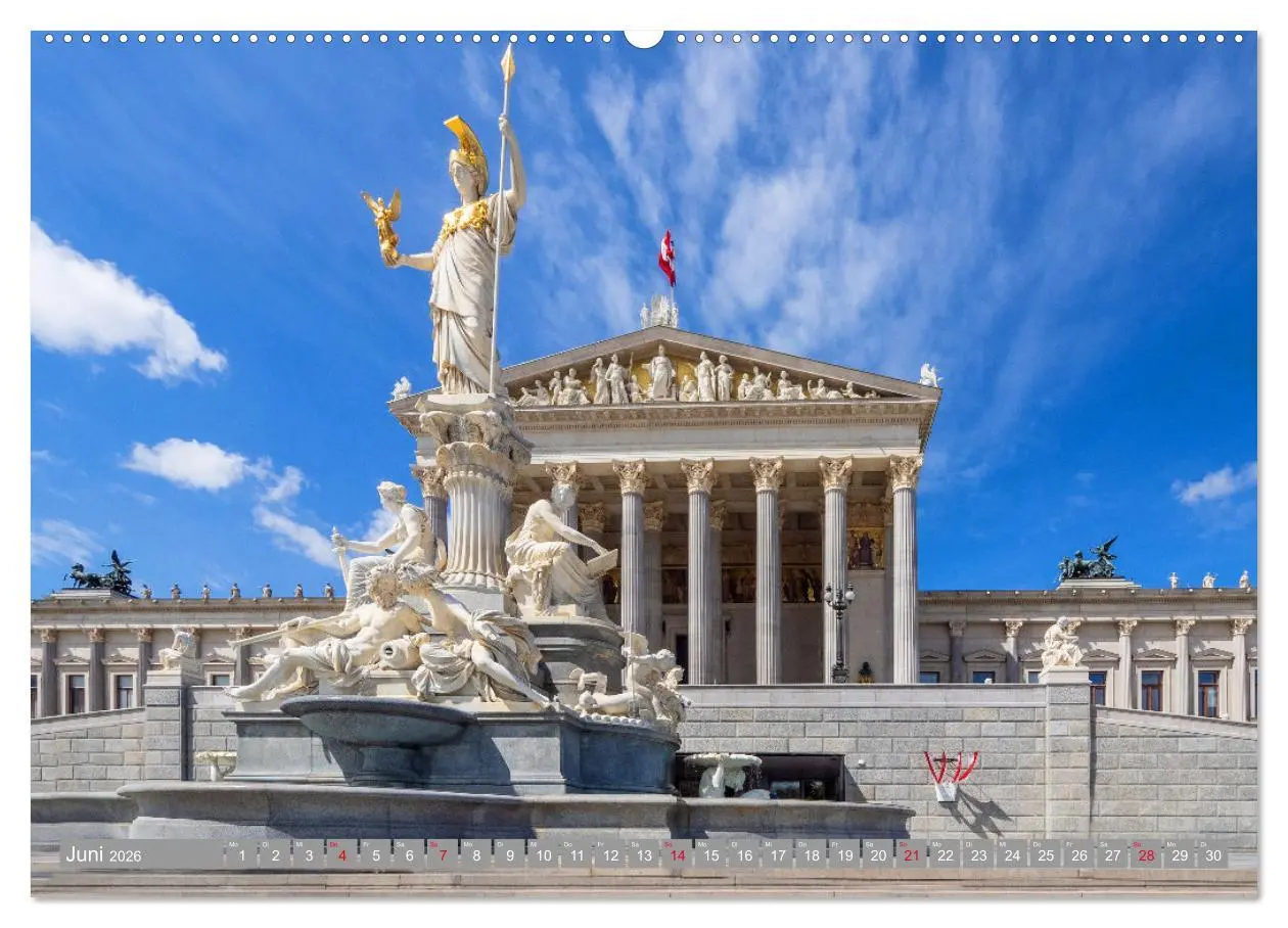 Bild: 9783457403419 | Herzlich willkommen in Wien (Wandkalender 2026 DIN A2 quer),...