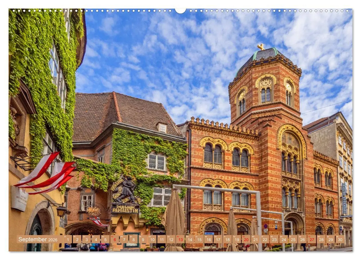 Bild: 9783457403419 | Herzlich willkommen in Wien (Wandkalender 2026 DIN A2 quer),...