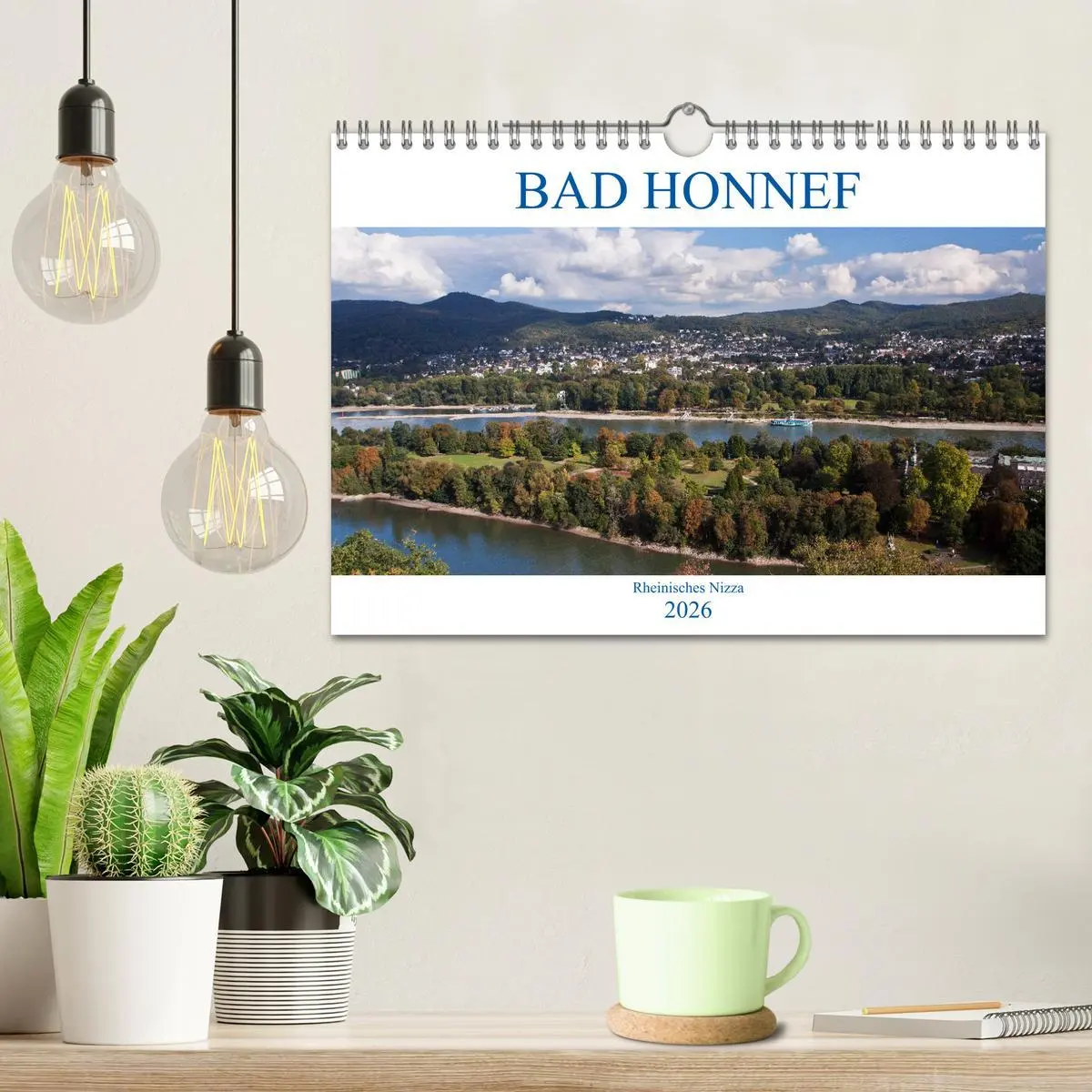 Bild: 9783457883419 | Bad Honnef - Rheinisches Nizza (Wandkalender 2026 DIN A4 quer),...