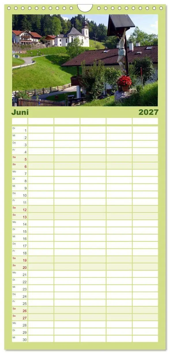Bild: 9783594333419 | Familienplaner 2027 - Zauberhaftes Berchtesgadener Land mit 5...