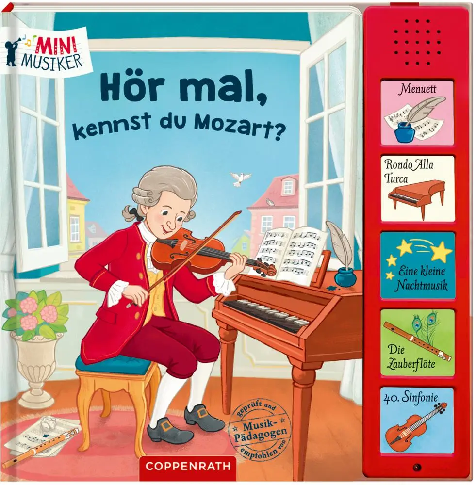 Cover: 9783649633419 | Hör mal, kennst du Mozart? | Jennifer Coulmann | Buch | Mini-Musiker Cover: 9783649633419 | Hör mal, kennst du Mozart? | Jennifer Coulmann | Buch | Mini-Musiker