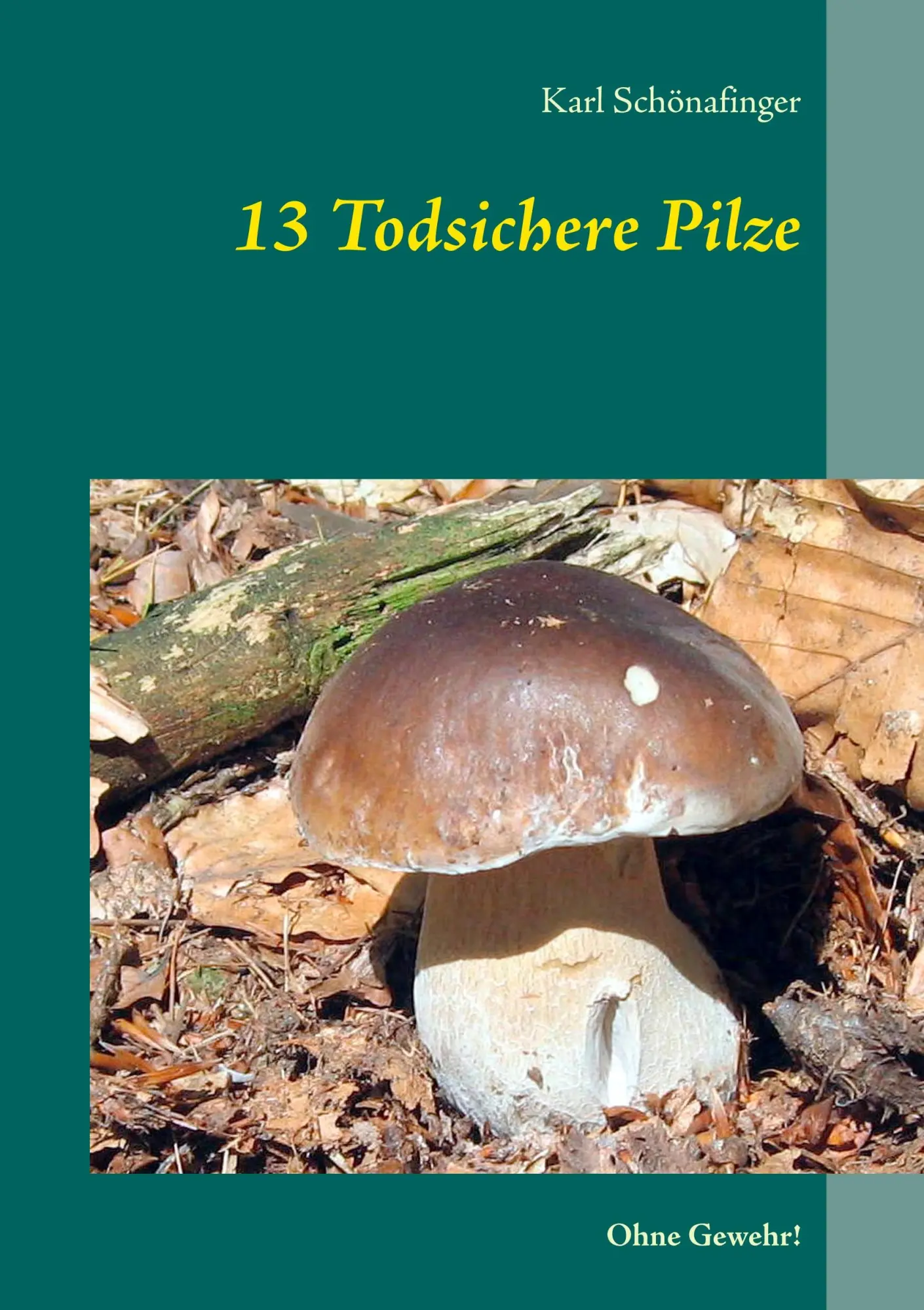 Cover: 9783746033419 | 13 Todsichere Pilze | Ohne Gewehr! | Karl Schönafinger | Taschenbuch