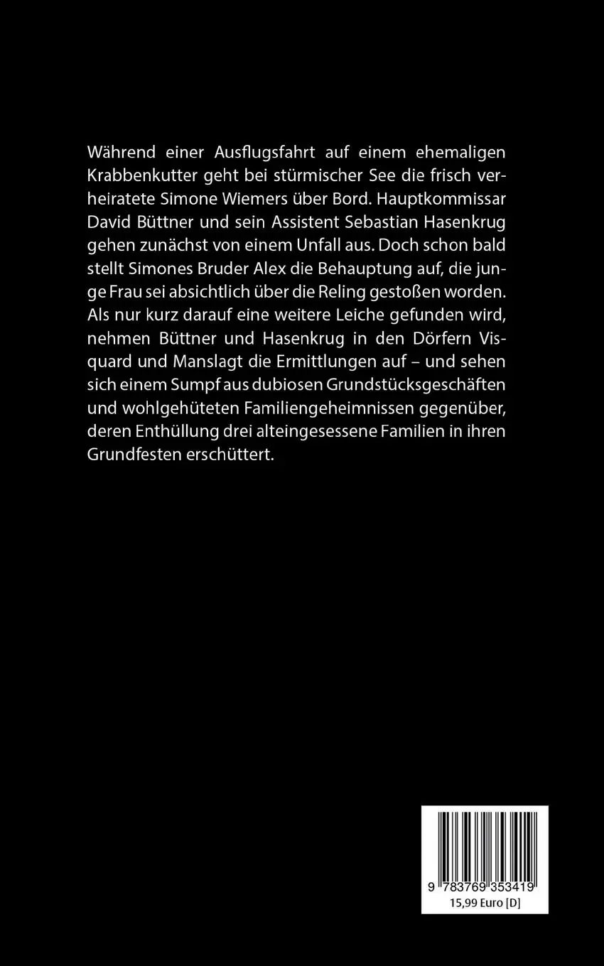 Rückseite: 9783769353419 | Schweigende Schuld | Ostfrieslandkrimi | Elke Bergsma | Taschenbuch