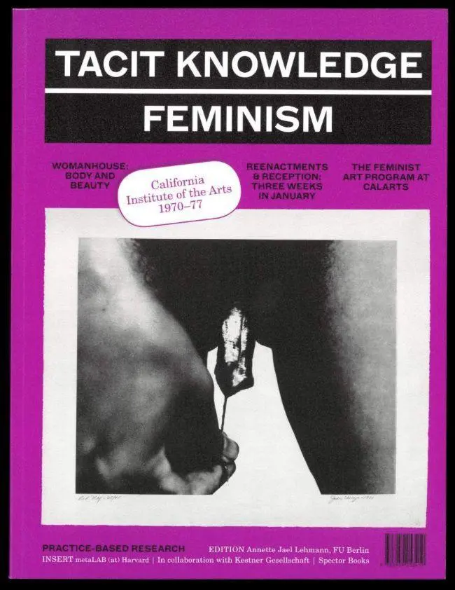 Cover: 9783959053419 | Tacit Knowledge | Post Studio/Feminism - CalArts 1970-1977 | Lehmann