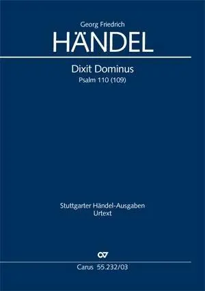 Cover: 9790007093419 | Dixit Dominus (Klavierauszug) | HWV 232,1707 | Georg Friedrich Händel