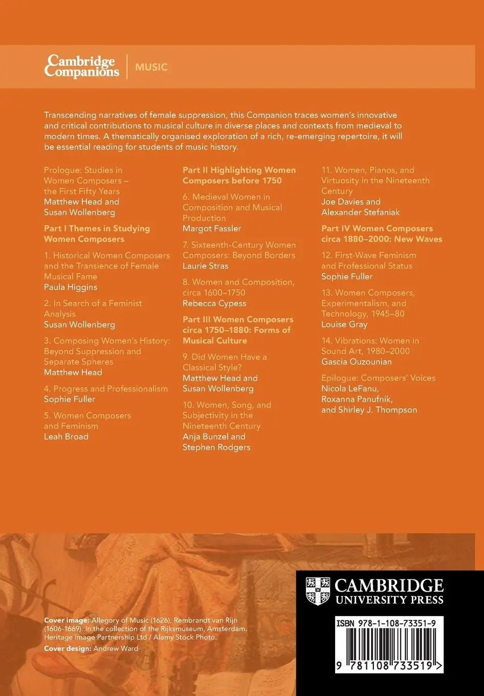 Rückseite: 9781108733519 | The Cambridge Companion to Women Composers | Matthew Head (u. a.)