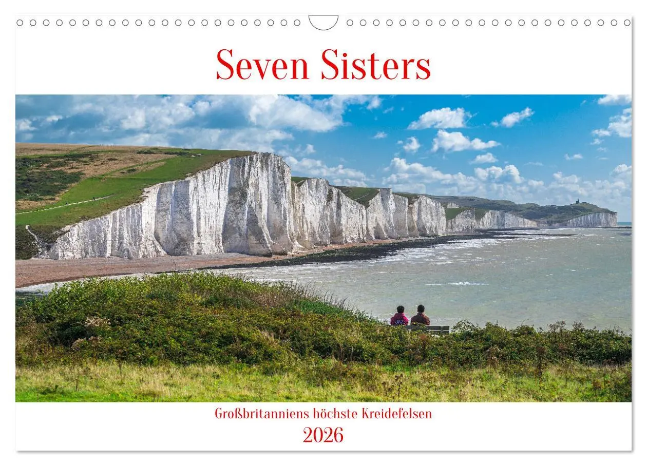 Cover: 9783457253519 | Seven Sisters - Großbritanniens höchste Kreidefelsen (Wandkalender...