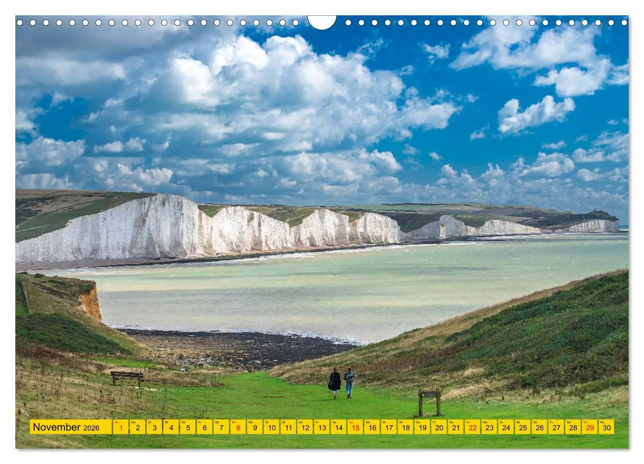 Bild: 9783457253519 | Seven Sisters - Großbritanniens höchste Kreidefelsen (Wandkalender...