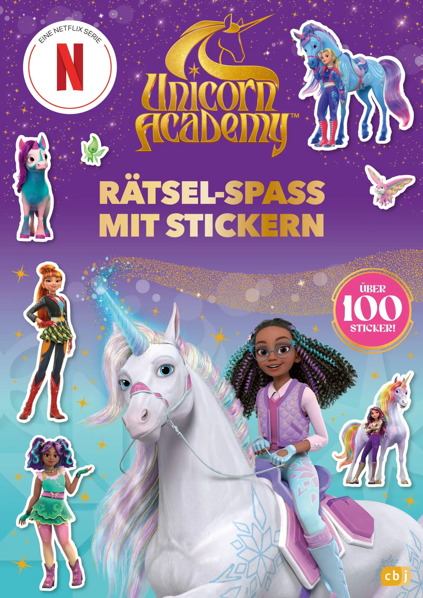 Cover: 9783570183519 | Unicorn Academy - Rätselspaß mit Stickern | Gabriele Würdinger | Buch