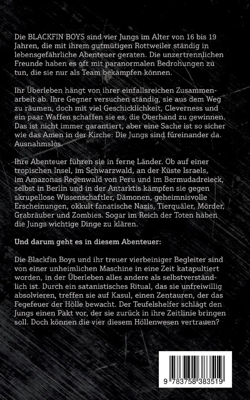 Rückseite: 9783758383519 | Blackfin Boys - Die Hölle soll warten | Das 2. Abenteuer | Flynn Todd