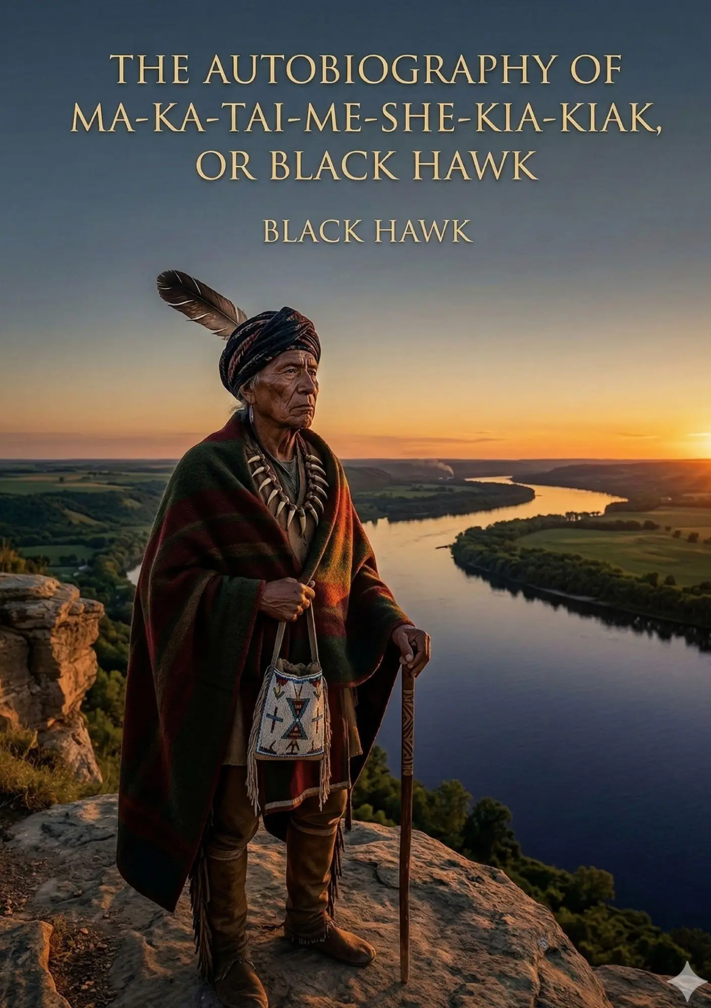 Cover: 9791043143519 | The Autobiography of Ma-Ka-Tai-Me-She-Kia-Kiak, or Black Hawk | Hawk