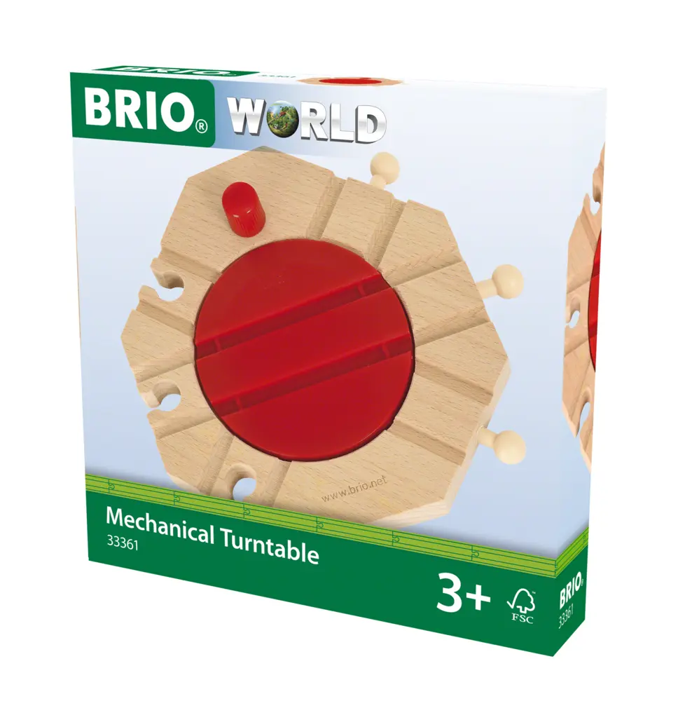 Cover: 7312350333619 | BRIO World - Mechanische Drehscheibe | BRIO® | Spiel | In Schachtel