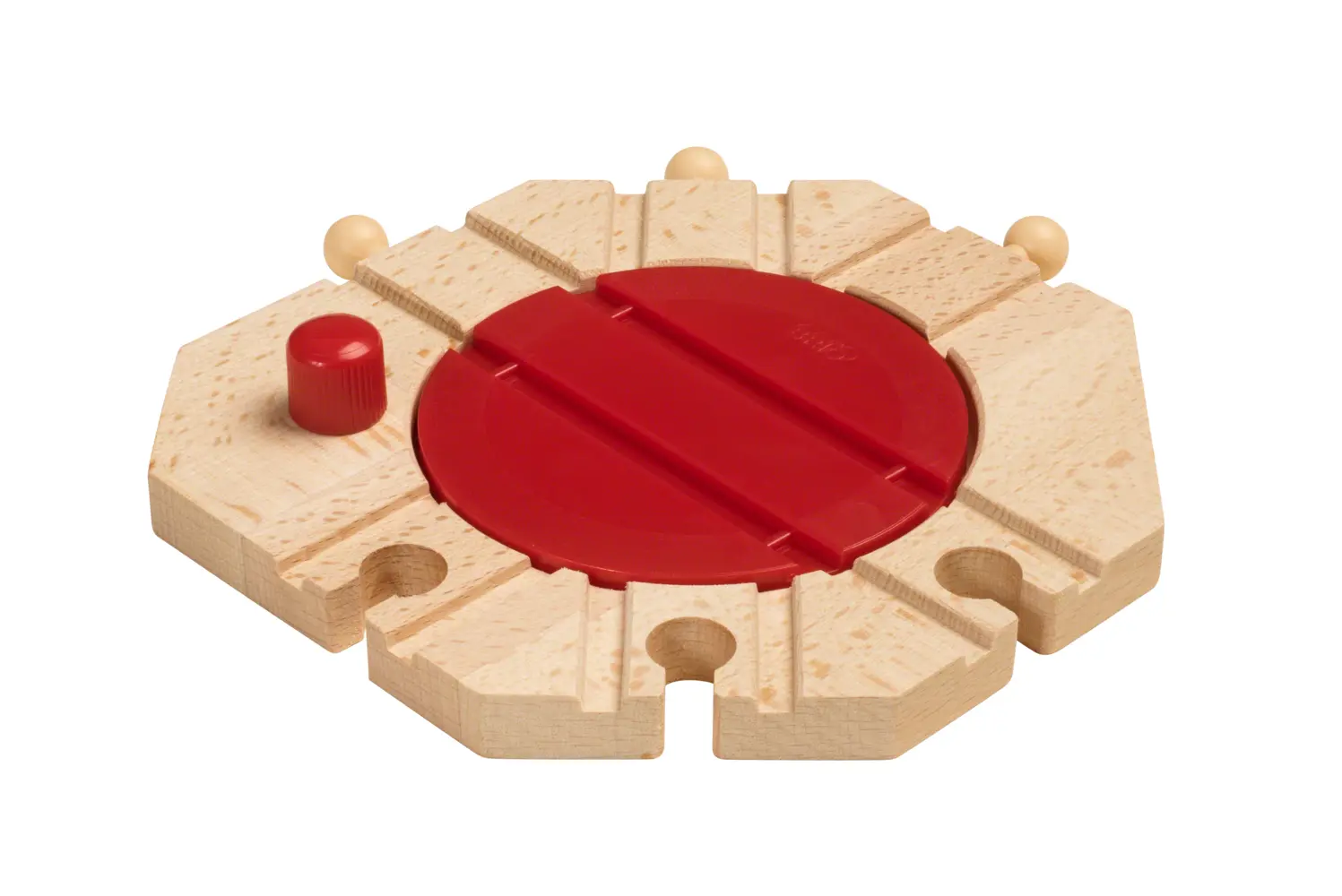 Bild: 7312350333619 | BRIO World - Mechanische Drehscheibe | BRIO® | Spiel | In Schachtel