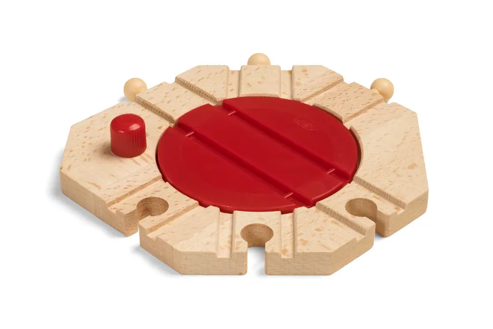 Bild: 7312350333619 | BRIO World - Mechanische Drehscheibe | BRIO® | Spiel | In Schachtel