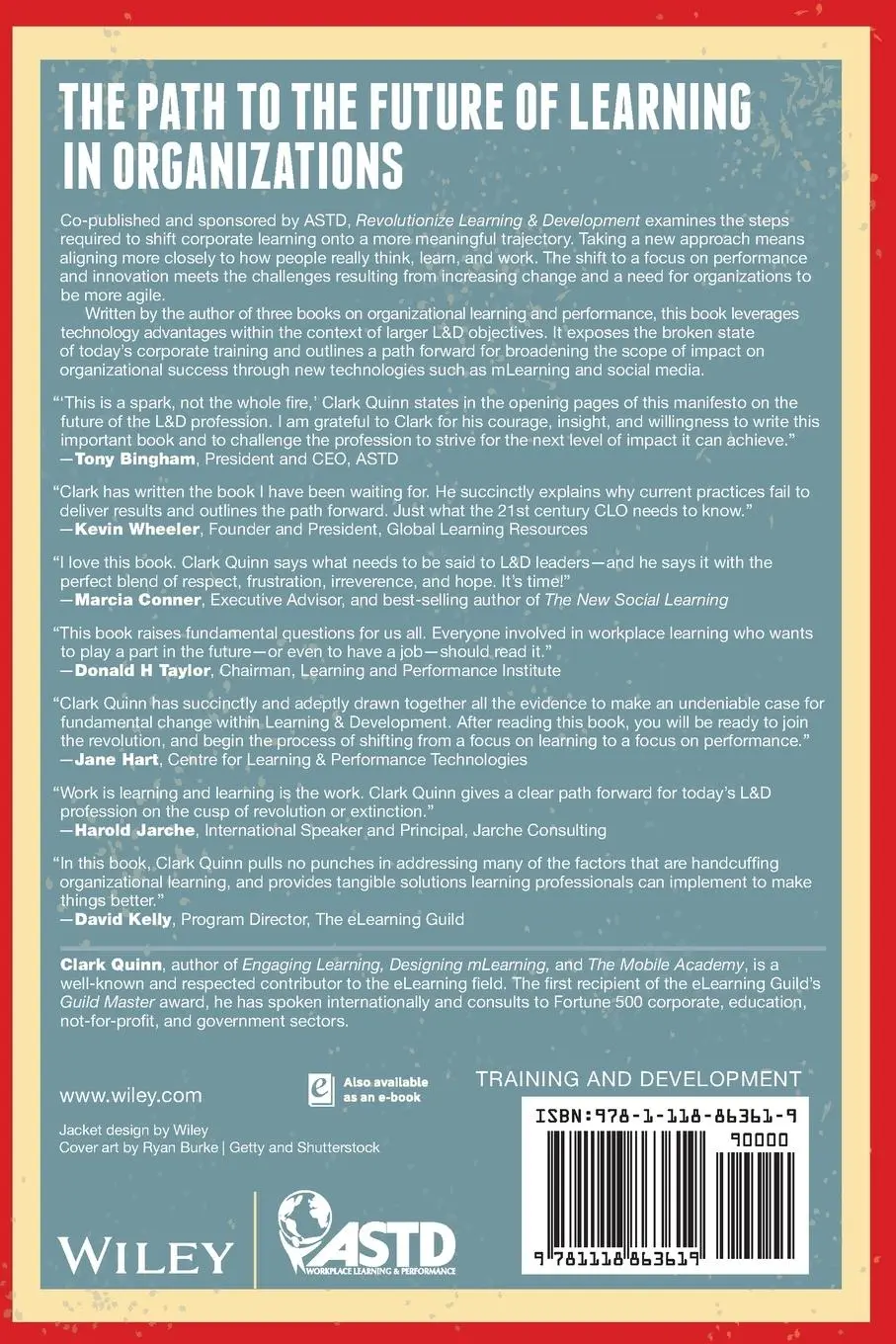 Rückseite: 9781118863619 | Revolutionize Learning &amp; Development | Clark N Quinn | Taschenbuch