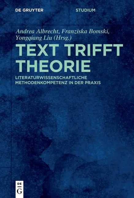 Cover: 9783111323619 | Text trifft Theorie | Andrea Albrecht (u. a.) | Taschenbuch | VI