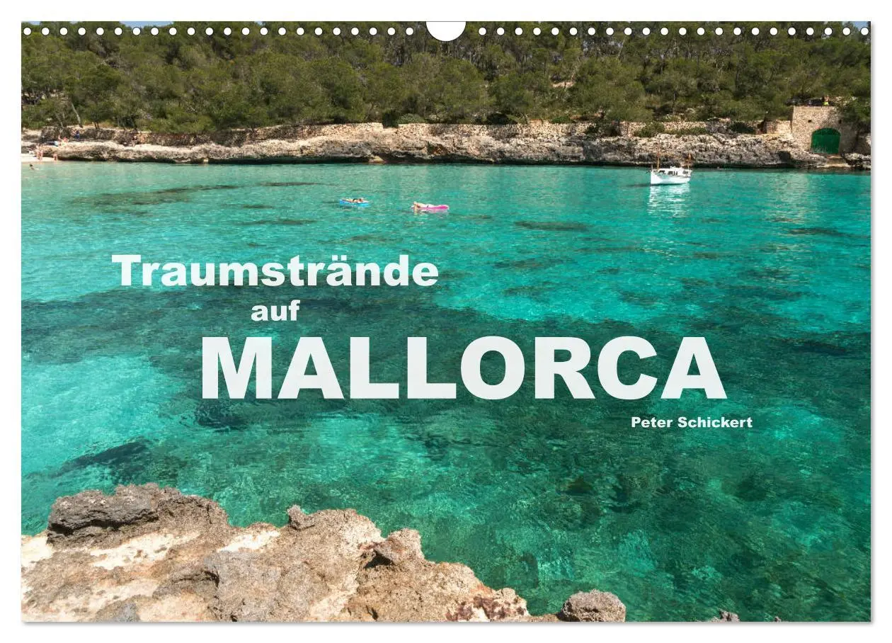Cover: 9783457933619 | Traumstrände auf Mallorca (Wandkalender 2026 DIN A3 quer), CALVENDO...