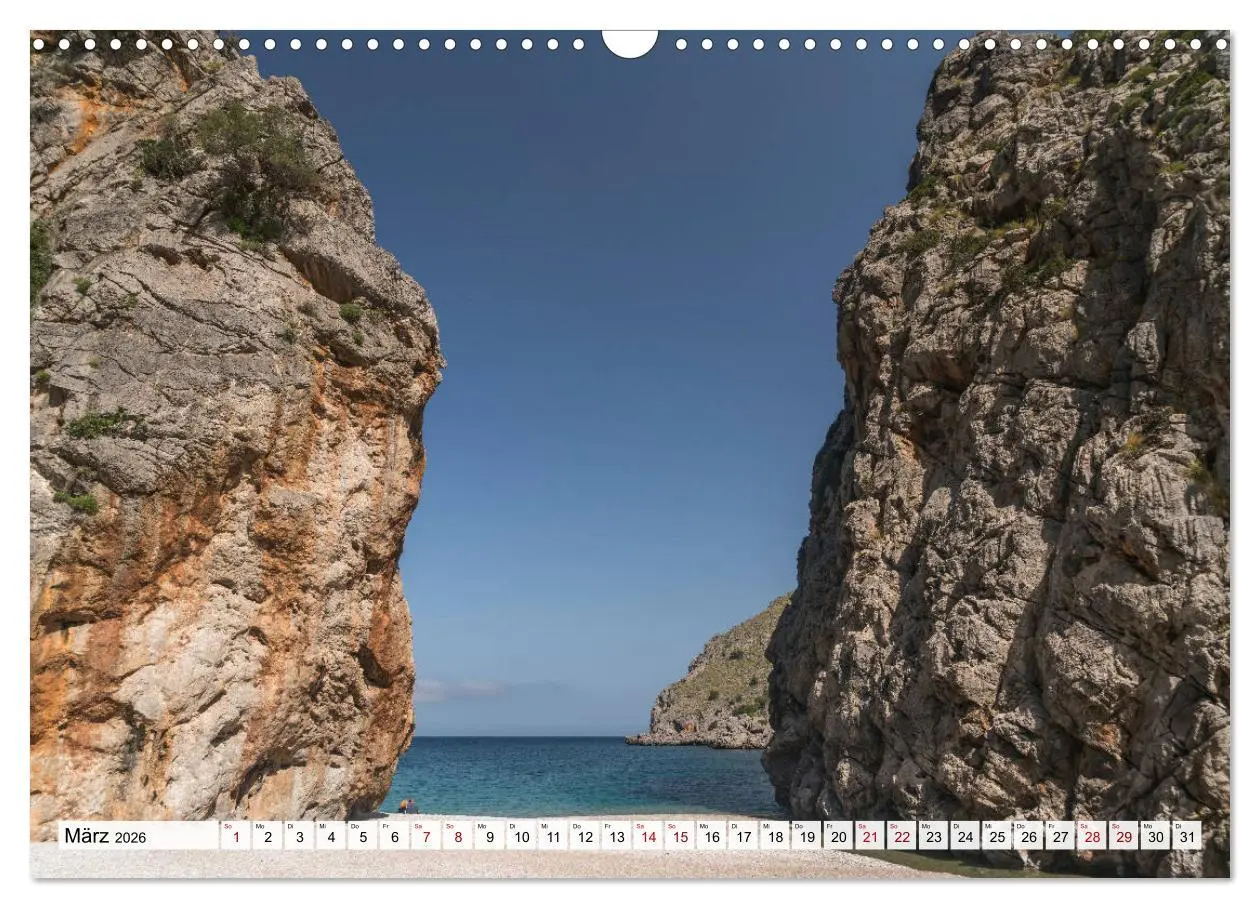 Bild: 9783457933619 | Traumstrände auf Mallorca (Wandkalender 2026 DIN A3 quer), CALVENDO...