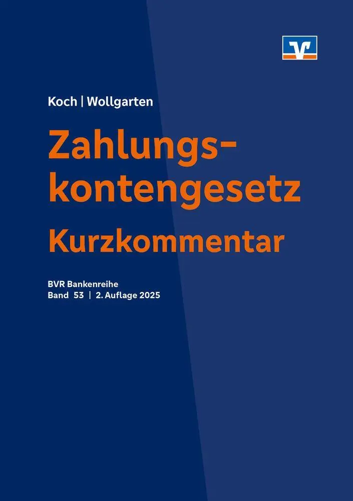 Cover: 9783871513619 | Zahlungskontengesetz | Kurzkommentar | Christian Koch (u. a.) | Buch
