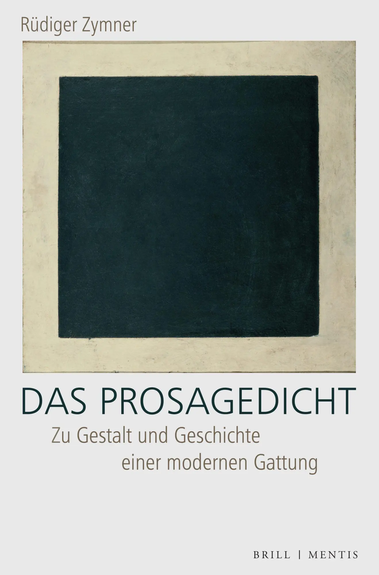 Cover: 9783957433619 | Das Prosagedicht | Zu Gestalt und Geschichte einer modernen Gattung