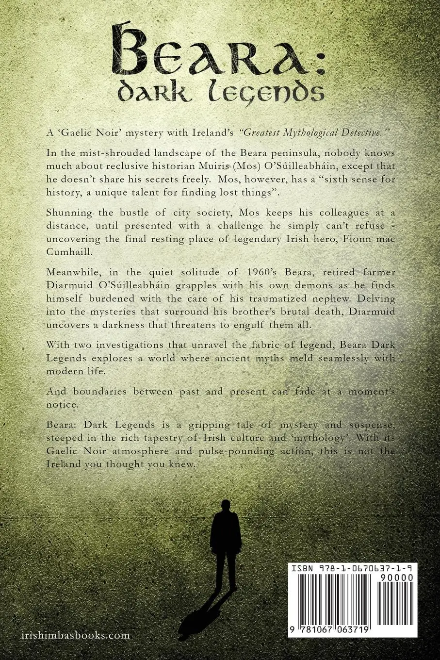 Rückseite: 9781067063719 | BEARA | Dark Legends Book One | Brian O'Sullivan | Taschenbuch | 2025