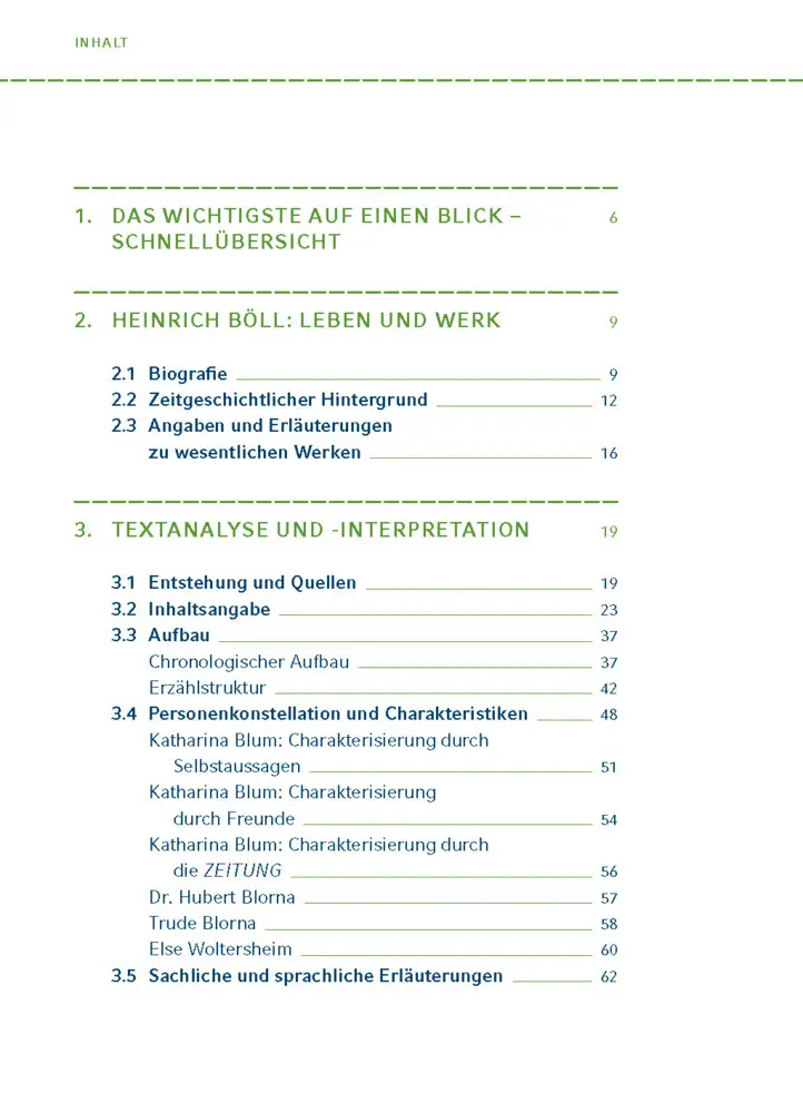 Bild: 9783129303719 | Die verlorene Ehre der Katharina Blum von Heinrich Böll | Böll | Buch