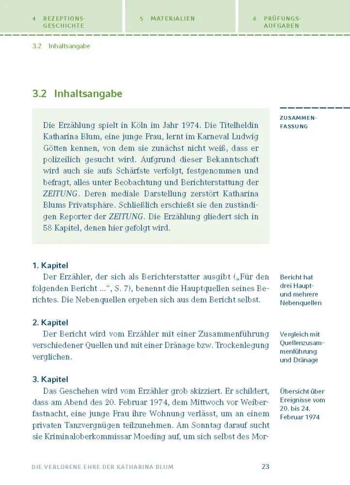 Bild: 9783129303719 | Die verlorene Ehre der Katharina Blum von Heinrich Böll | Böll | Buch