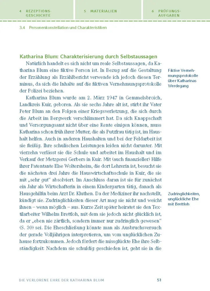 Bild: 9783129303719 | Die verlorene Ehre der Katharina Blum von Heinrich Böll | Böll | Buch