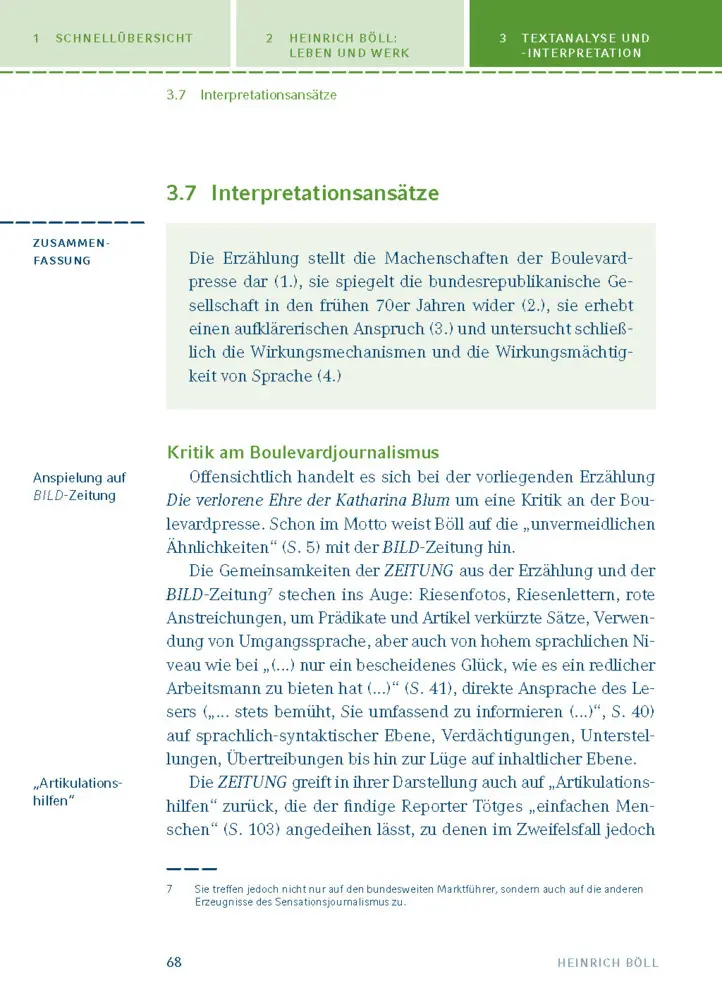 Bild: 9783129303719 | Die verlorene Ehre der Katharina Blum von Heinrich Böll | Böll | Buch