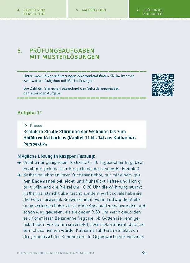 Bild: 9783129303719 | Die verlorene Ehre der Katharina Blum von Heinrich Böll | Böll | Buch