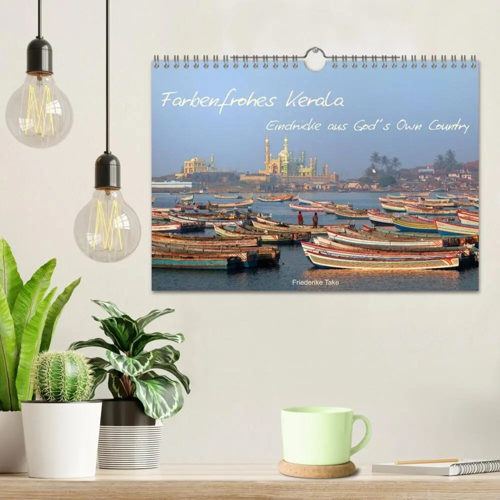 Bild: 9783435833719 | Farbenfrohes Kerala - Eindrücke aus God´s Own Country (Wandkalender...