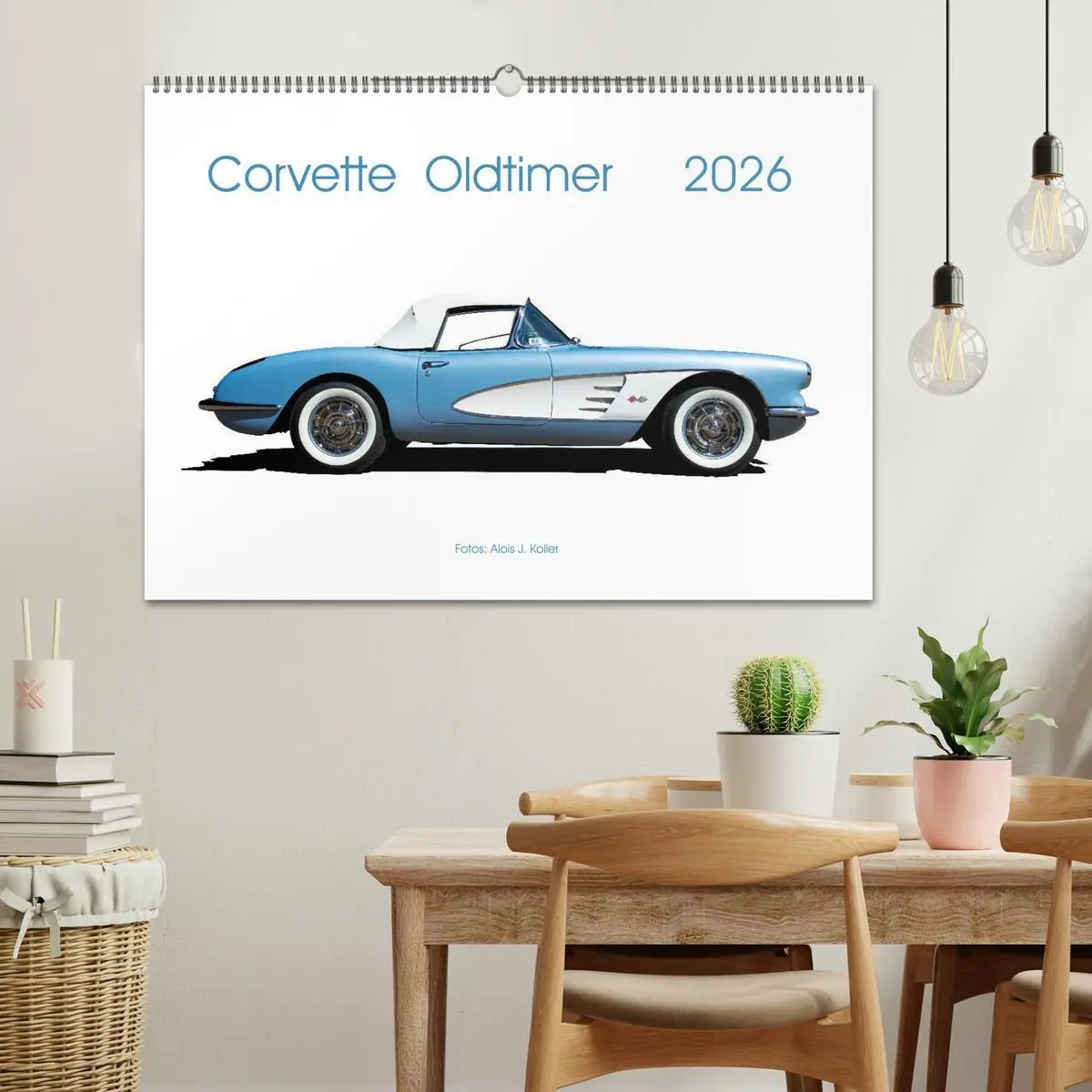 Bild: 9783457853719 | Corvette Oldtimer 2026 (Wandkalender 2026 DIN A2 quer), CALVENDO...