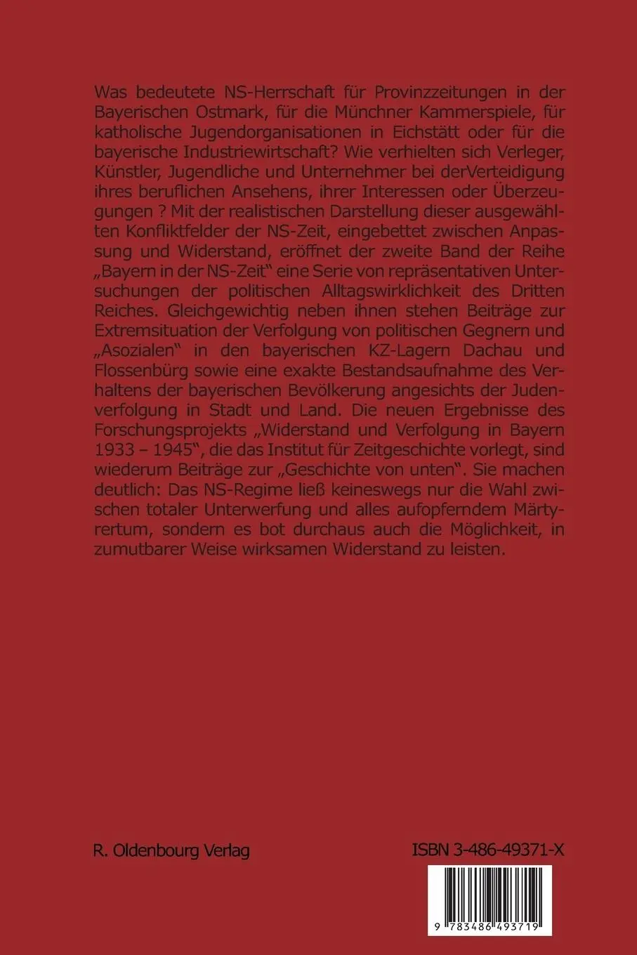 Rückseite: 9783486493719 | Herrschaft und Gesellschaft im Konflikt | Teil A | Taschenbuch | XXV