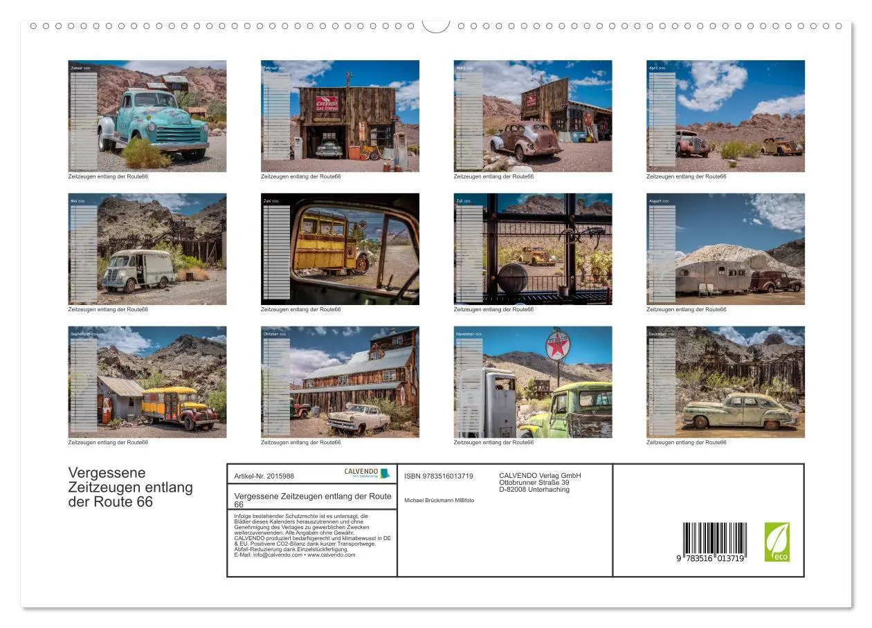 Bild: 9783516013719 | Vergessene Zeitzeugen entlang der Route 66 (hochwertiger Premium...
