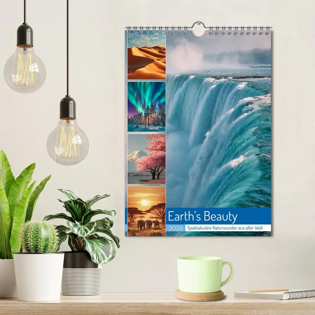 Bild: 9783516703719 | Earth's Beauty (Wandkalender 2026 DIN A4 hoch), CALVENDO...