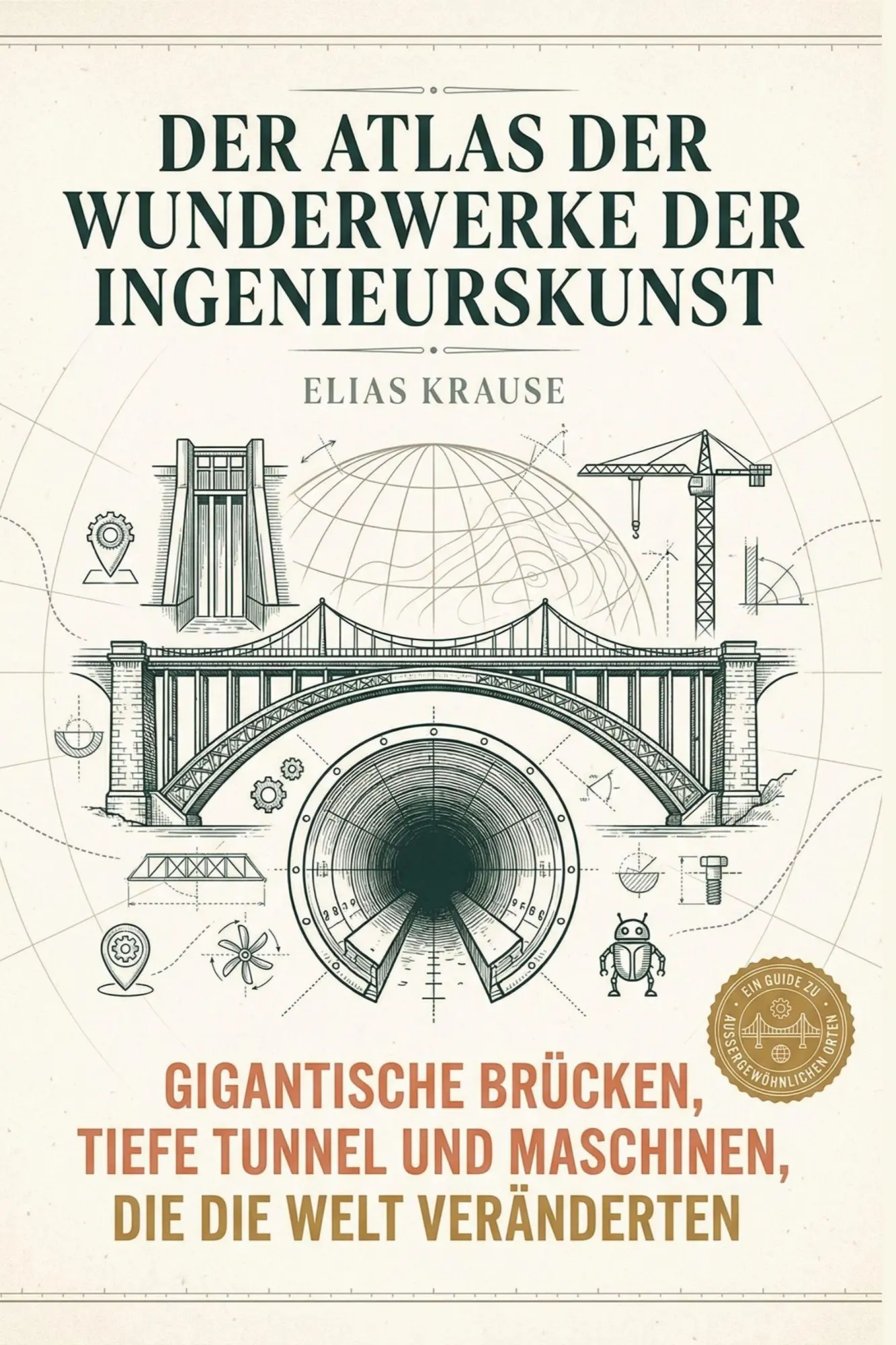 Cover: 9783695383719 | Der Atlas der Wunderwerke der Ingenieurskunst | Elias Krause | Buch