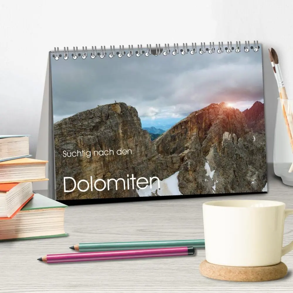 Bild: 9783435513819 | Süchtig nach den Dolomiten (Tischkalender 2025 DIN A5 quer),...
