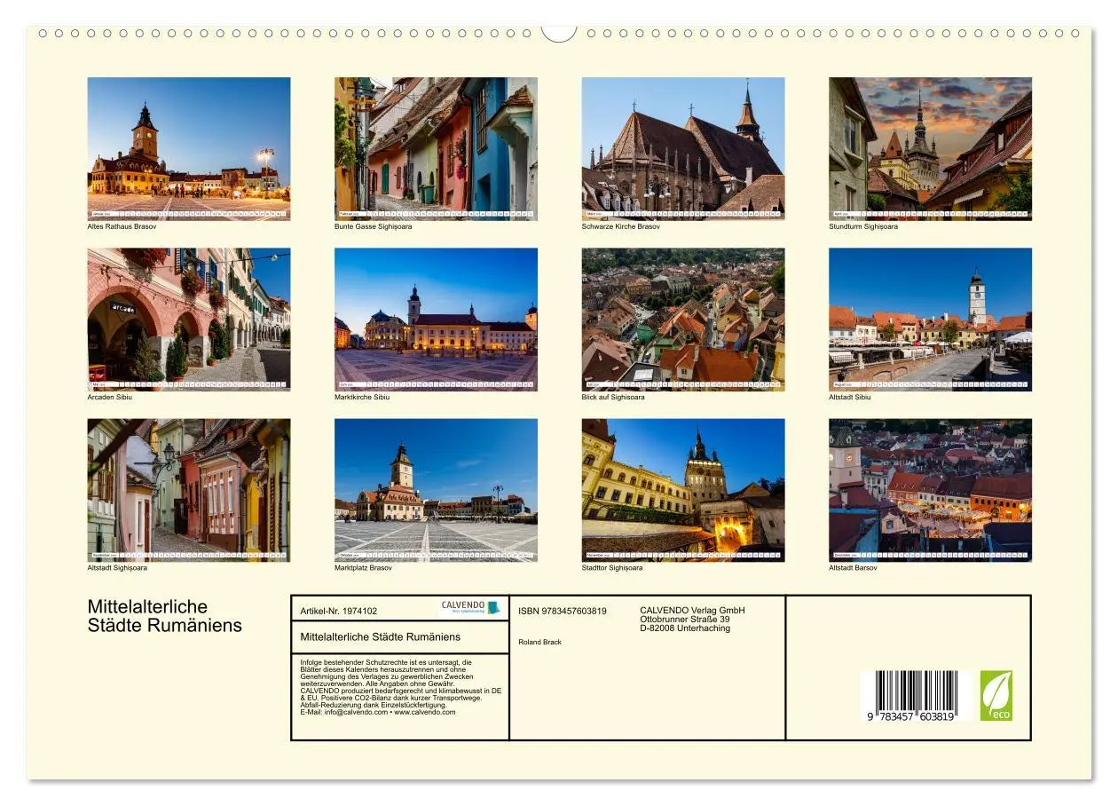 Bild: 9783457603819 | Mittelalterliche Städte Rumäniens (hochwertiger Premium...