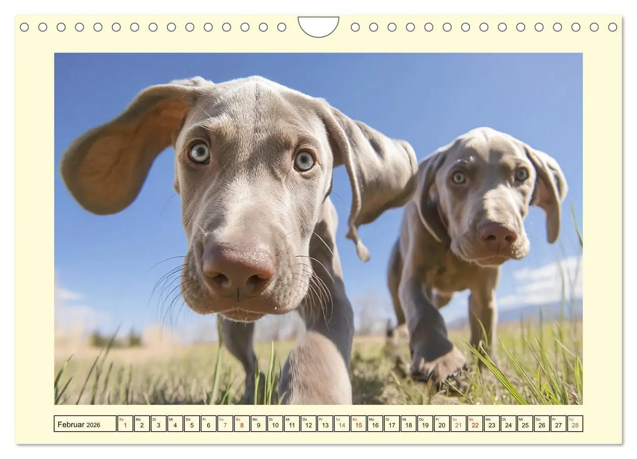 Bild: 9783457773819 | Edle Weimaraner. Loyale Silberseelen im Licht der Natur...