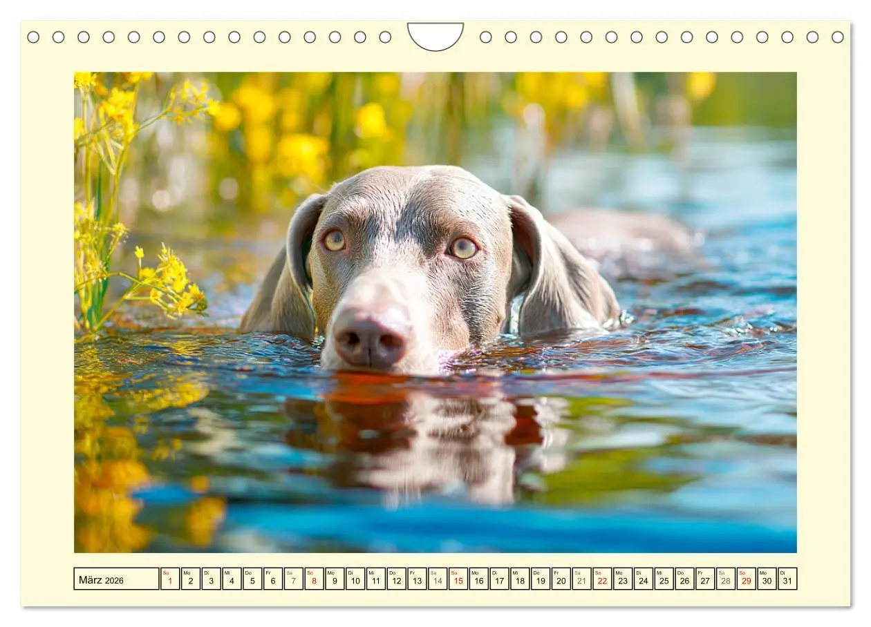 Bild: 9783457773819 | Edle Weimaraner. Loyale Silberseelen im Licht der Natur...