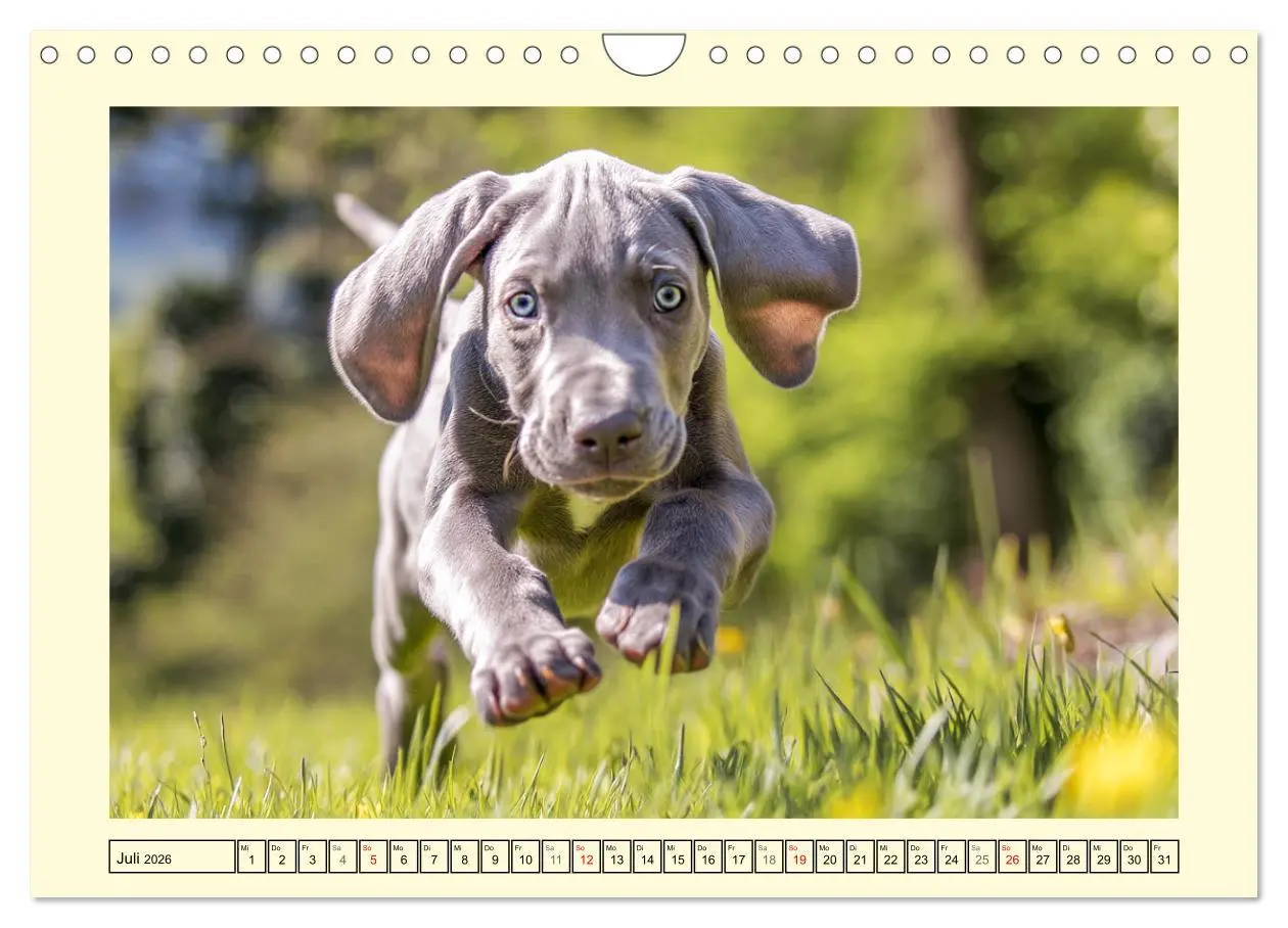 Bild: 9783457773819 | Edle Weimaraner. Loyale Silberseelen im Licht der Natur...