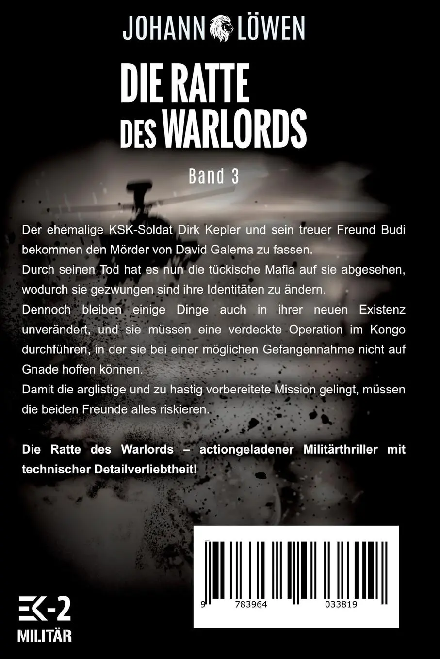 Rückseite: 9783964033819 | Die Ratte des Warlords Band 3 | Ohne Abkommen | Johann Löwen (u. a.)
