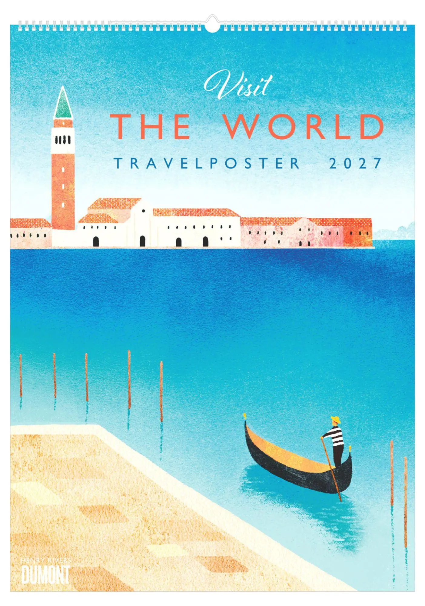 Cover: 4069095013919 | Rivers: Travelposter 2027 | Neumann Verlage GmbH &amp; Co KG | Kalender