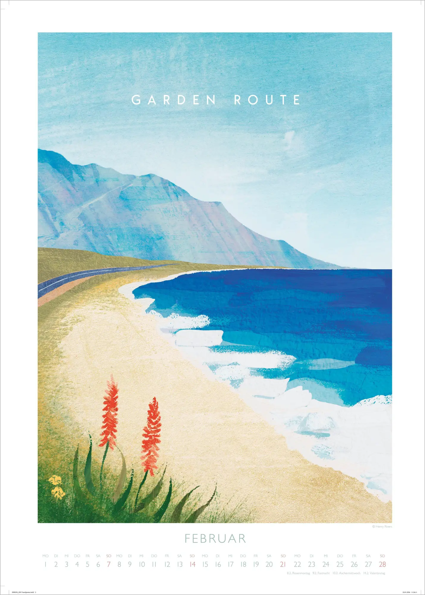 Bild: 4069095013919 | Rivers: Travelposter 2027 | Neumann Verlage GmbH &amp; Co KG | Kalender