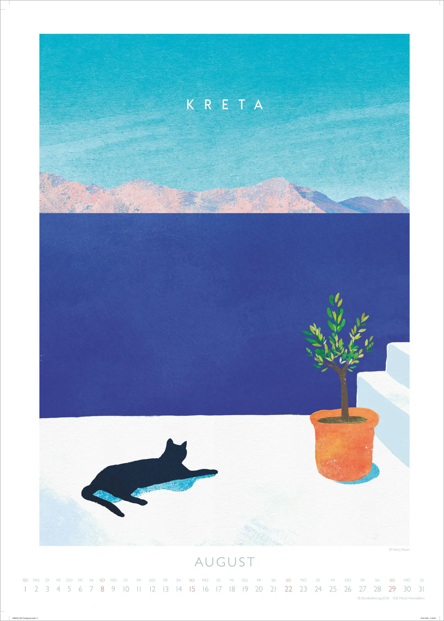 Bild: 4069095013919 | Rivers: Travelposter 2027 | Neumann Verlage GmbH &amp; Co KG | Kalender