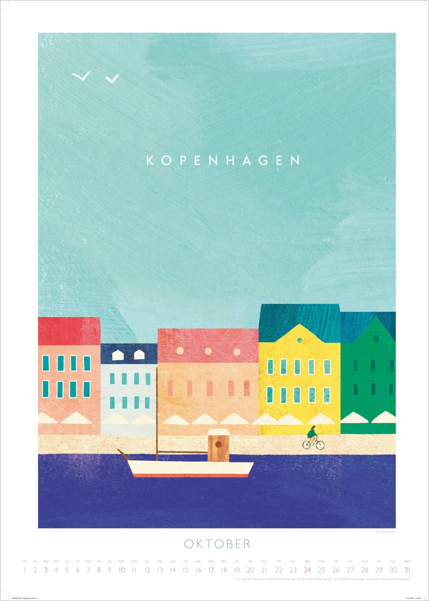 Bild: 4069095013919 | Rivers: Travelposter 2027 | Neumann Verlage GmbH &amp; Co KG | Kalender