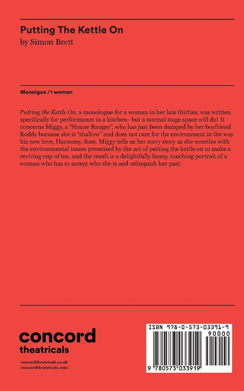 Rückseite: 9780573033919 | Putting the Kettle On - A Monologue | Simon Brett | Taschenbuch | 2015