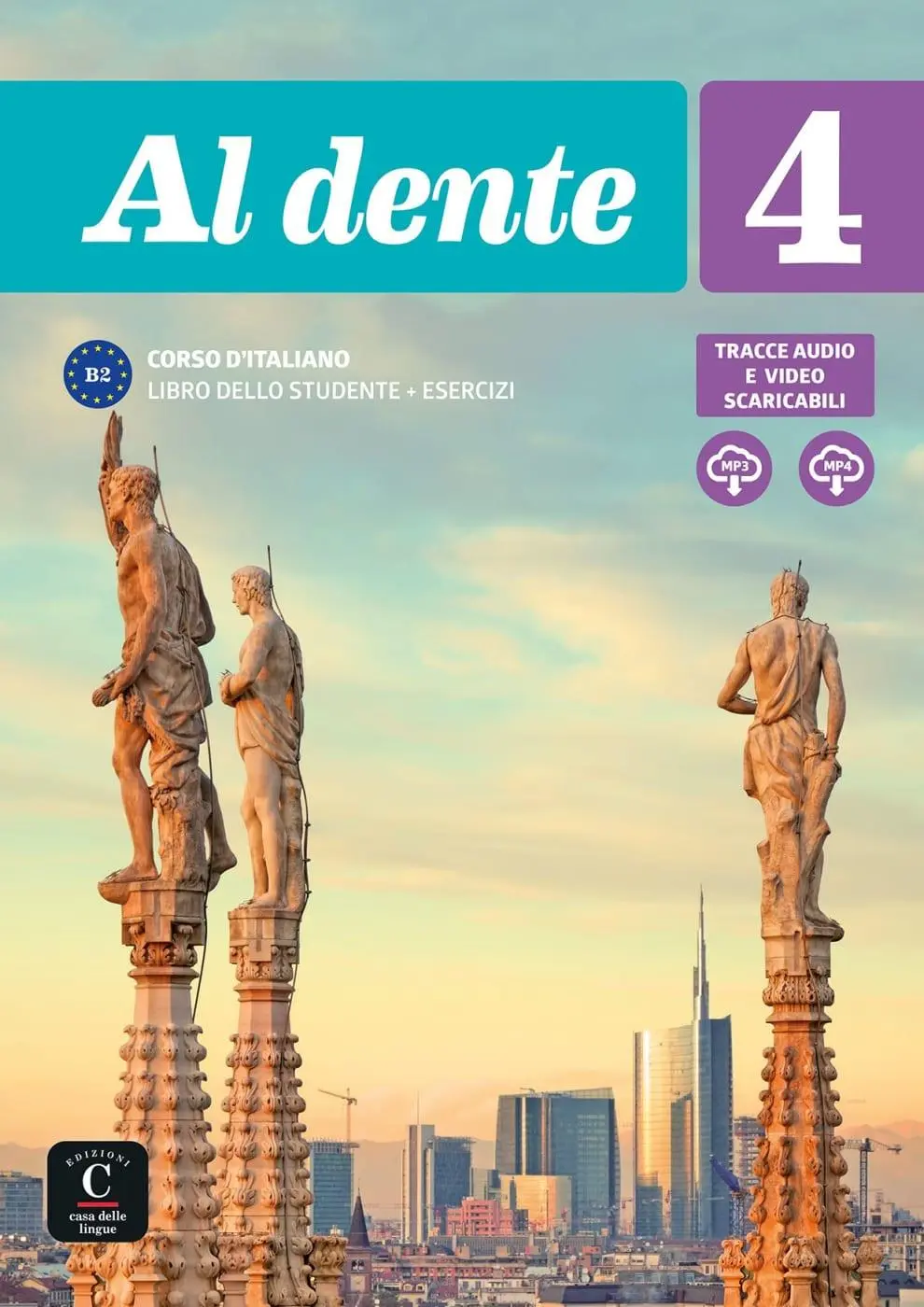 Cover: 9783125253919 | Al dente 4 (B2). Libro dello studente + esercizi + CD + DVD | Birello