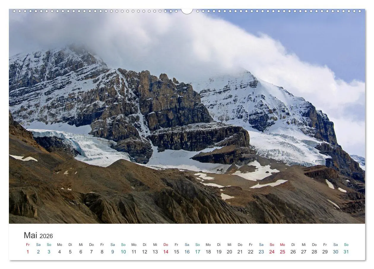 Bild: 9783457453919 | Icefields Parkway in Kanada (hochwertiger Premium Wandkalender 2026...