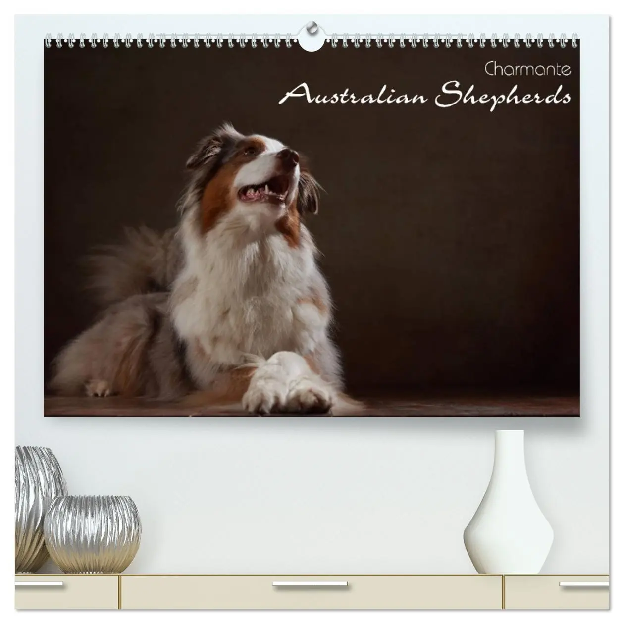 Cover: 9783457763919 | Charmante Australian Shepherds (hochwertiger Premium Wandkalender...